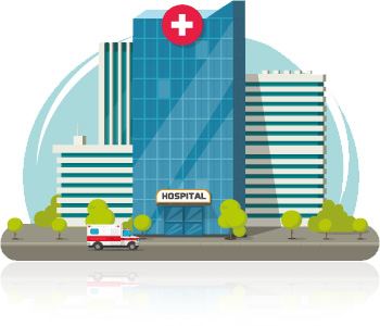 [Translate to Francais:] Zeichnung Spital