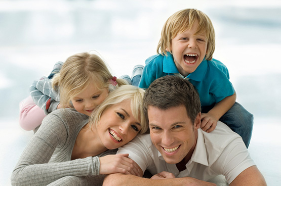 [Translate to Francais:] Familie mit Kindern